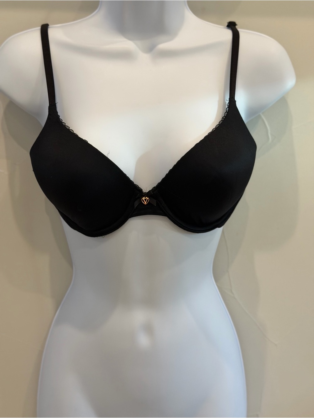Victoria's Secret Black Padded Underwire Bra 34B
